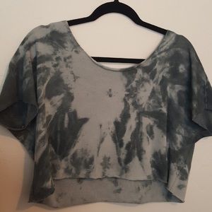 Alo tie dye crop top